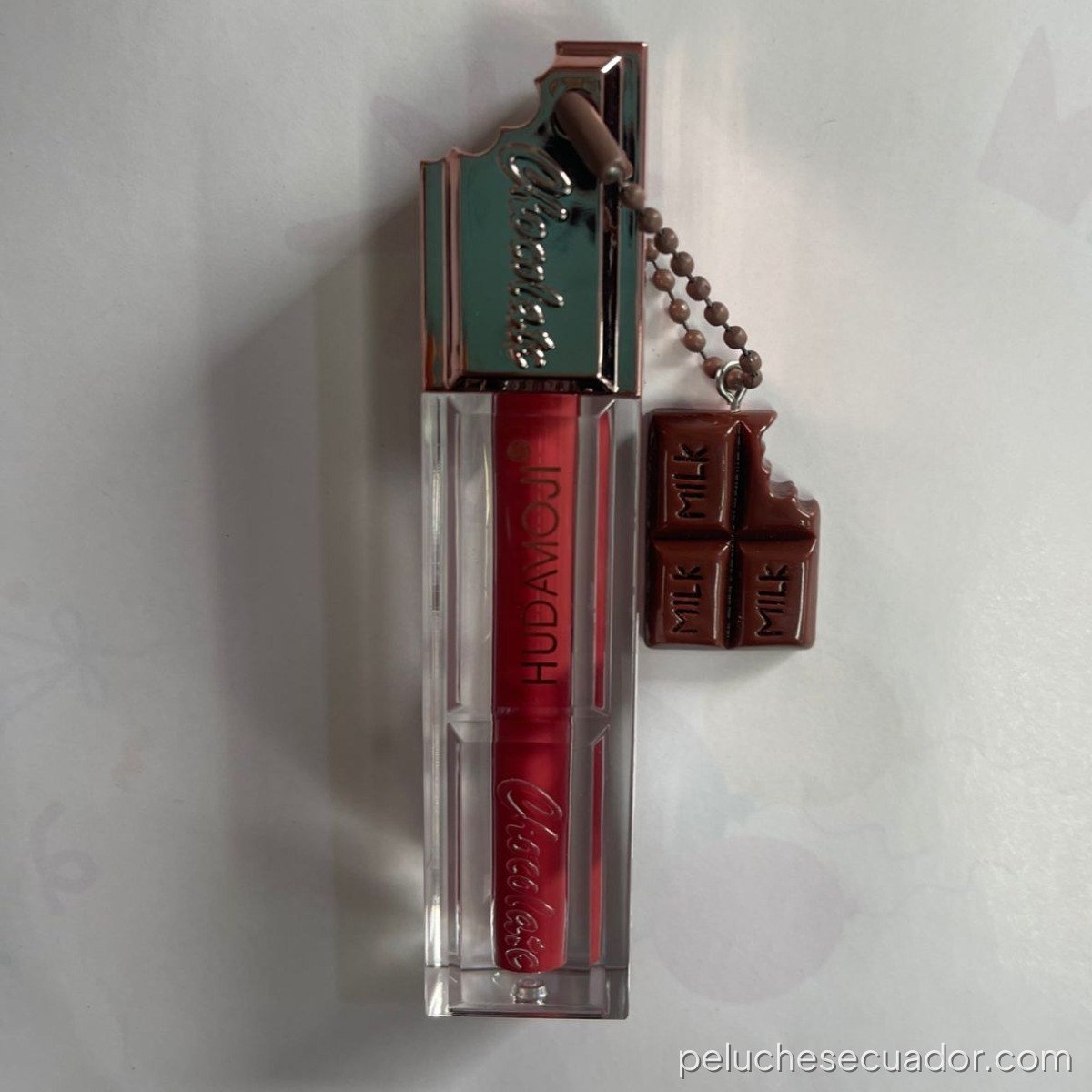 BRILLO LABIAL MATE CHOCOLATE HUDAMOJI MATTE LIP GLOSS NON STICK CUP LG-188A