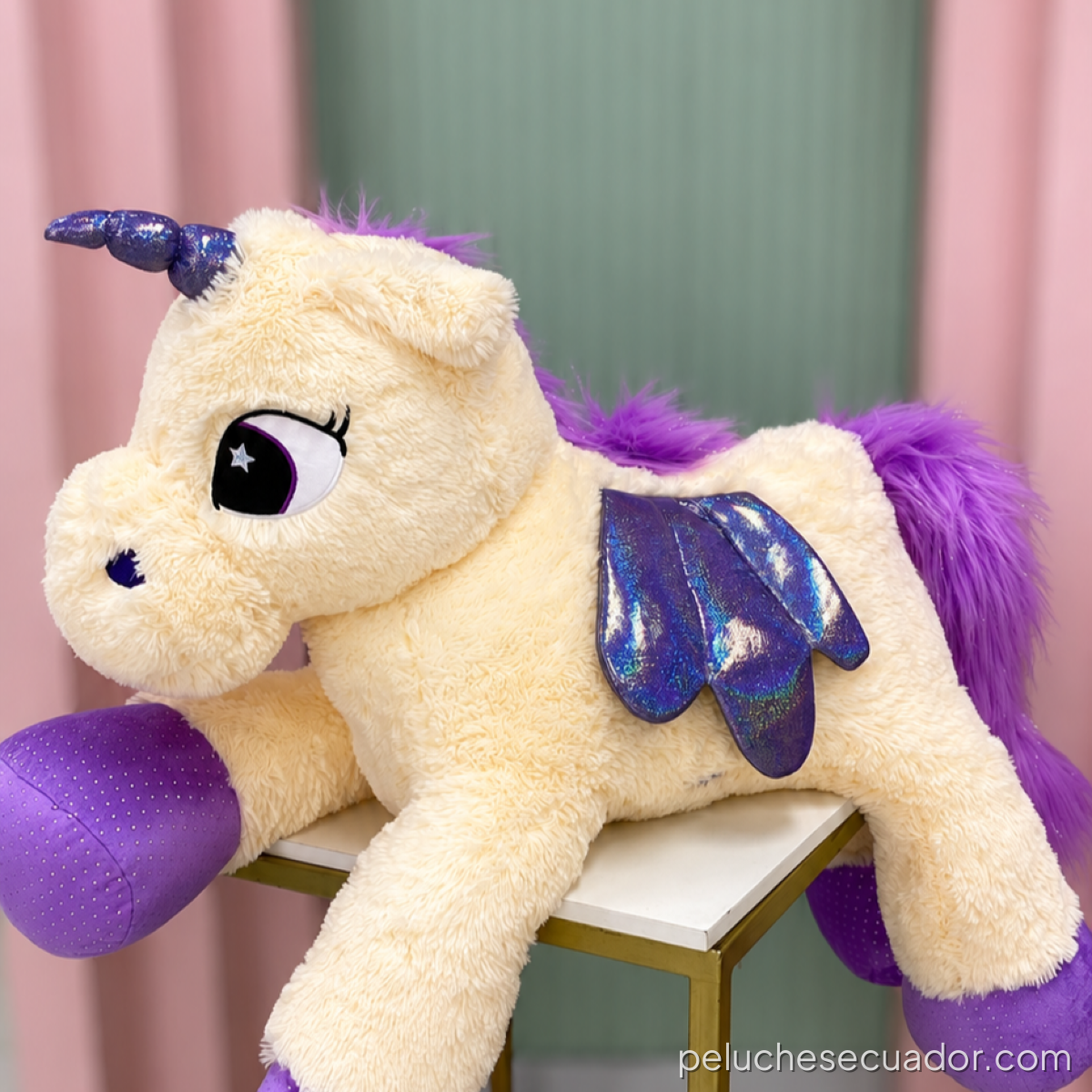 PELUCHE UNICORNIO CAMEL EXTRA GDE LT-760
