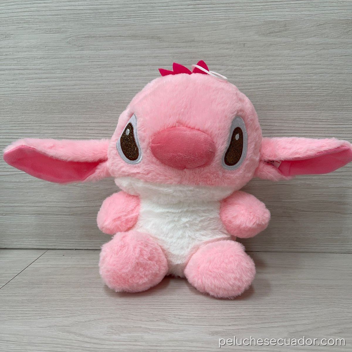 PELUCHE STITCH ROSA PEQ 16067