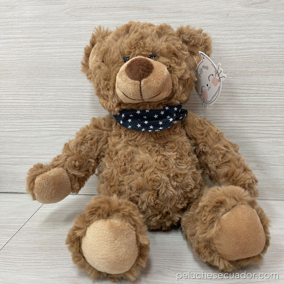 PELUCHE OSO PAÑOLETA FLORES 22CM SURTIDO IV251304