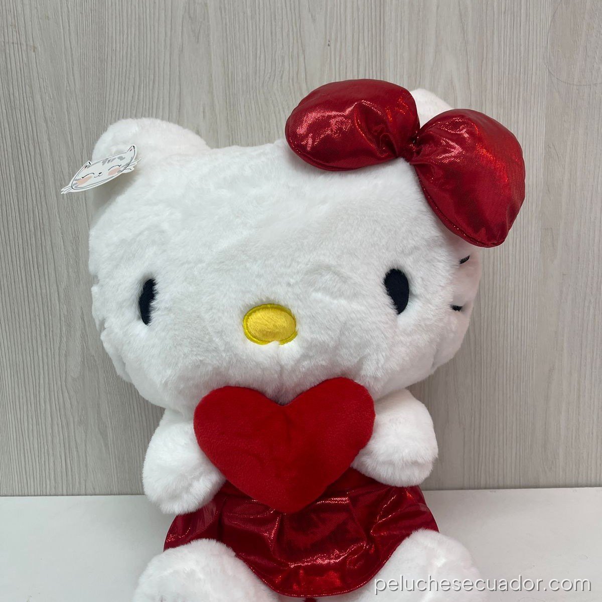 PELUCHE KITTY ROJA