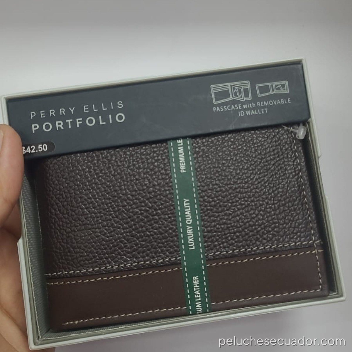 BILLETERA P/HOMBRE PORTAFOLIO CAFE 17439 ORIGINAL