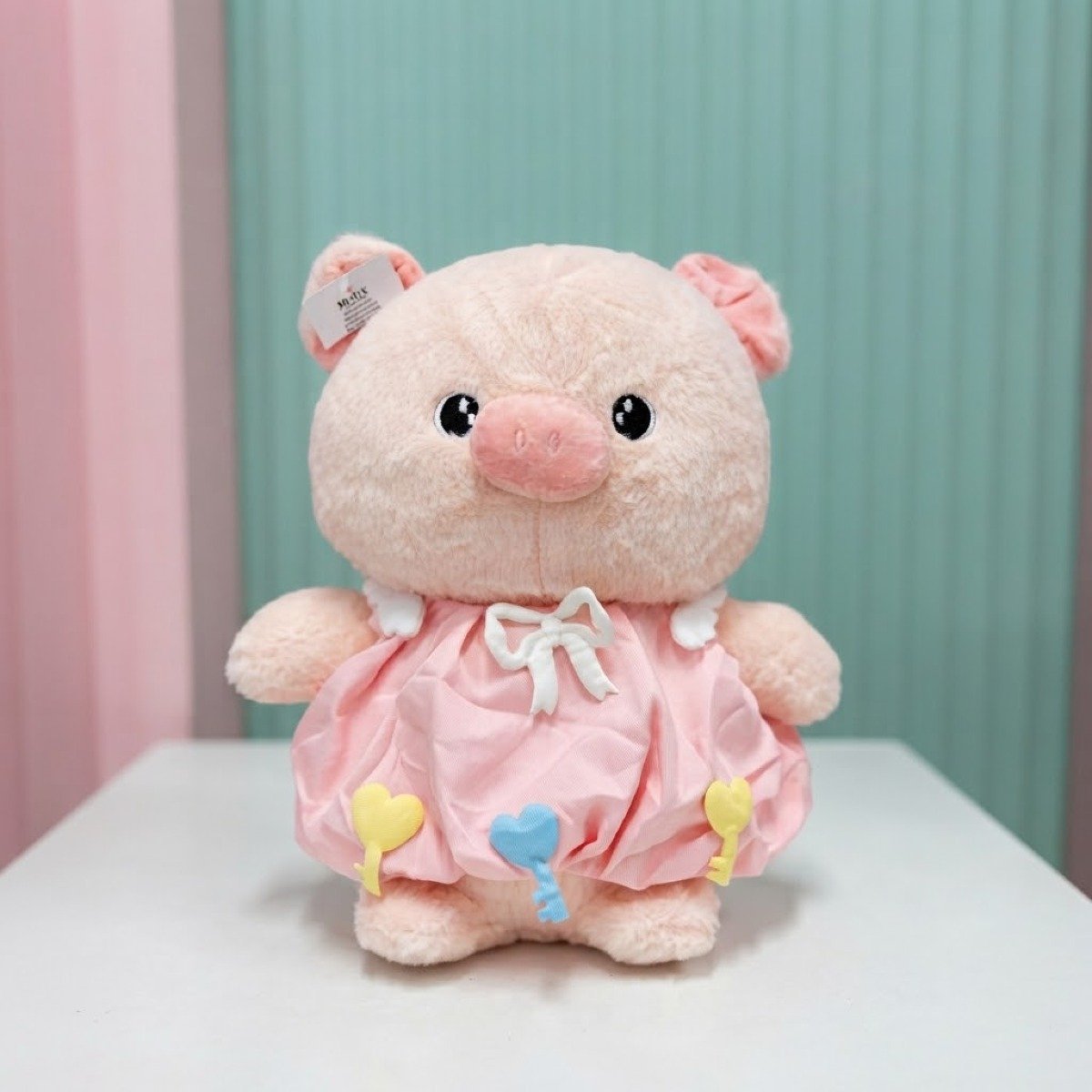 PELUCHE CERDITO C/ ROPA PEQ