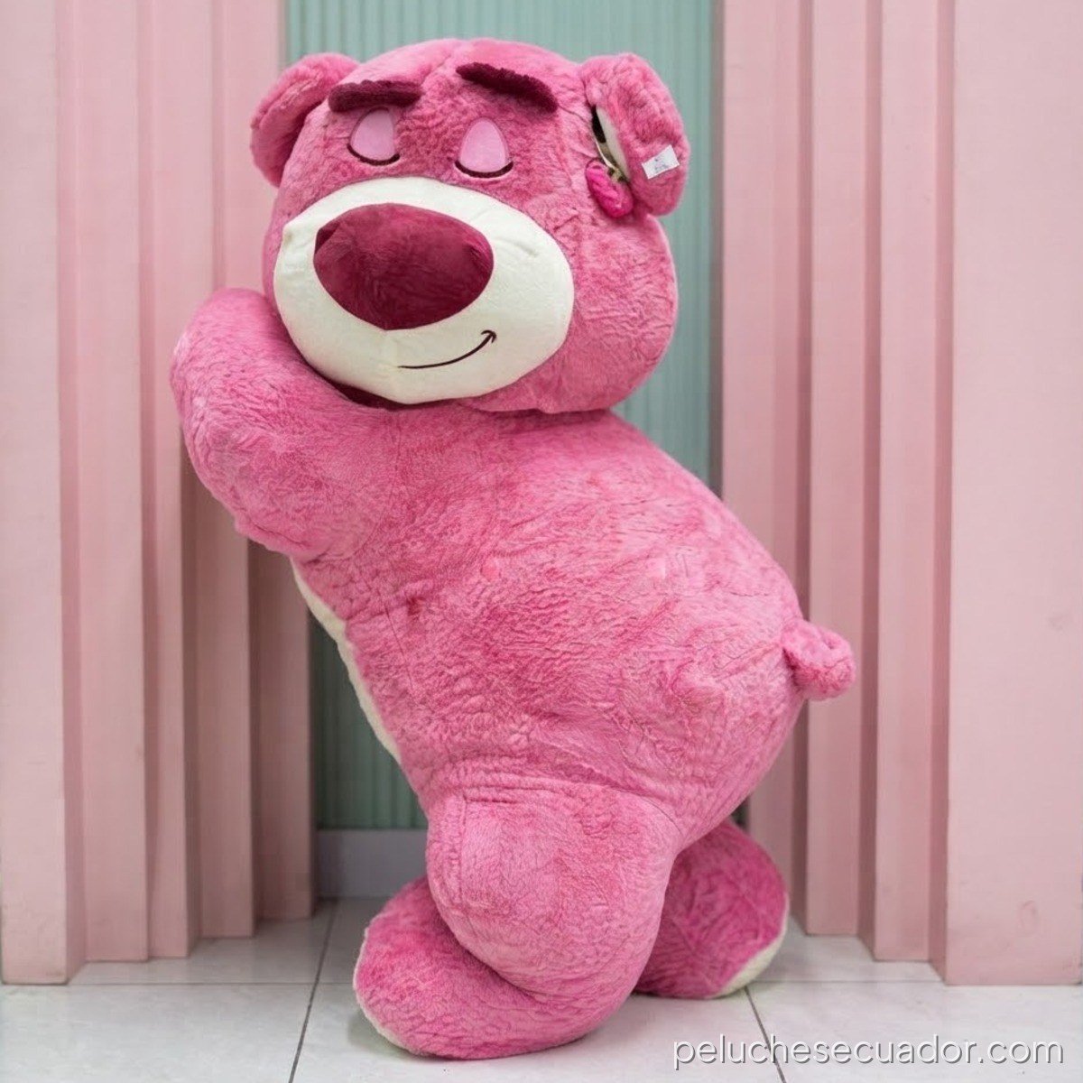 PELUCHE LOTSO ACOSTADO GIGANTE